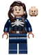 Minifig No: sh0749  Name: Captain Peggy Carter - Stealth Suit