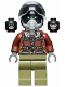 Minifig No: sh0775  Name: Vulture - Reddish Brown Bomber Jacket and Aviator Oxygen Mask