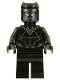 Minifig No: sh0839  Name: Black Panther - Claw Necklace, White Eyes