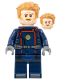 Minifig No: sh0873  Name: Star-Lord - Dark Blue Suit