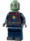 Minifig No: sh0879  Name: Drax - Dark Blue Suit