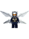 Minifig No: sh0927  Name: The Wasp (Hope van Dyne) - Trans-Clear Wings with Hexagons