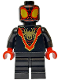 Minifig No: sh0950  Name: Spider-Man (Miles "Spin" Morales) - Black Medium Legs, Gold Spider Logo