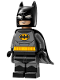 Minifig No: sh0962  Name: Batman - Dark Bluish Gray Suit, Flexible Rubber Cape