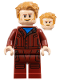 Minifig No: sh0975  Name: Star-Lord - Dark Red Printed Legs