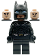 Minifig No: sh1071  Name: Batman - Pearl Dark Gray Suit