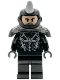 Minifig No: sh1098  Name: Rhino - Shoulder Armor with Light Bluish Gray Horn