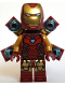 Minifig No: sh1127  Name: Iron Man - Mark 85 Armor, Large Helmet Visor, Power Lasers