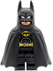 Minifig No: sh1153  Name: Batman - Black Suit, One Piece Cowl and Straight Cape