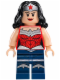 Minifig No: sh150  Name: Wonder Woman - Silver Tiara, Dark Blue Legs