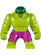 Minifig No: sh371  Name: Hulk with Dark Green Hair and Magenta Pants