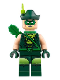 Minifig No: sh465  Name: Green Arrow - Hat with Feather