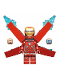 Minifig No: sh497a  Name: Iron Man Mark 50 Armor, Wings without Stickers