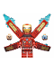 Minifig No: sh497as  Name: Iron Man Mark 50 Armor, Wings with Stickers
