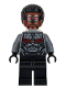 Minifig No: sh503  Name: Falcon - Dark Bluish Gray and Black Suit