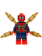 Minifig No: sh510  Name: Iron Spider-Man - Mechanical Arms with Barbs