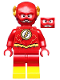 Minifig No: sh549  Name: The Flash - Gold Outlines on Chest and Yellow Boots
