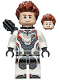 Minifig No: sh570  Name: Hawkeye - White Jumpsuit, Quiver