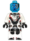 Minifig No: sh574  Name: Nebula - White Jumpsuit