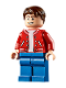 Minifig No: sh714  Name: Peter Parker - Red Jacket