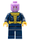 Minifig No: sh761  Name: Thanos - Dark Blue Legs Plain, Dark Blue Arms