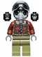 Minifig No: sh775  Name: Vulture - Reddish Brown Bomber Jacket and Aviator Oxygen Mask