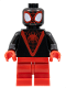 Minifig No: sh800  Name: Miles Morales - Spider-Man - Medium Legs