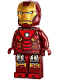 Minifig No: sh853  Name: Iron Man - Mark 7 Armor, Large Helmet Visor