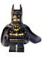 Minifig No: sh880  Name: Batman - One Piece Cowl and Cape with Simple Bat Logo (1992)