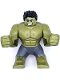 Minifig No: sh932  Name: Hulk - Giant, Dark Bluish Gray Pants