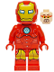 Minifig No: sh952  Name: Iron Man - Yellow Mask and Leg Armor