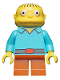 Minifig No: sim016  Name: Ralph Wiggum, The Simpsons, Series 1 (Minifigure Only without Stand and Accessories)