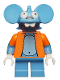 Minifig No: sim019  Name: Itchy, The Simpsons, Series 1 (Minifigure Only without Stand and Accessories)