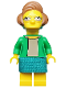 Minifig No: sim040  Name: Edna Krabappel, The Simpsons, Series 2 (Minifigure Only without Stand and Accessories)