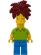 Minifig No: sim048  Name: Sideshow Bob