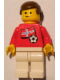 Minifig No: soc036s05  Name: Soccer Player - Norwegian Player 4, Norwegian Flag Torso Sticker on Front, Black Number Sticker on Back (specify number in listing)