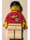 Minifig No: soc040s01  Name: Soccer Player - Danish Player 5, Danish Flag Torso Sticker on Front, Black Number Sticker on Back (specify number in listing)
