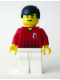 Minifig No: soc136  Name: Soccer Player - Red and White Team with Number 8