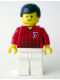 Minifig No: soc138  Name: Soccer Player - Red and White Team with Number 7