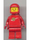 Minifig No: sp064  Name: Classic Space - Red with Airtanks, Stickered Torso Pattern