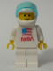 Minifig No: sp065  Name: Shuttle Astronaut with NASA Sticker on Torso