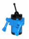 Minifig No: sp071  Name: Classic Space Droid - Round Plate Base, Blue and Black