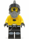 Minifig No: sp097  Name: Space Police 3 Alien - Snake with Visor