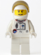 Minifig No: sp124  Name: Shuttle Astronaut - Male, Thin Grin with Teeth