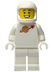 Minifig No: sp143  Name: Classic Space - White without Air Tanks, Male