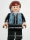 Minifig No: spd031  Name: Peter Parker 3 - Sand Blue Vest, Black Legs