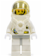 Minifig No: spp005  Name: Space Port - Astronaut C1, White Legs with Light Gray Hips, Breathing Apparatus