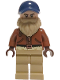 Minifig No: st024  Name: Chief Jim Hopper - Reddish Brown Coat, Dark Blue Cap, Dark Tan Beard