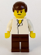 Minifig No: sw0015  Name: Han Solo, Brown Legs without Holster Pattern (Skiff)
