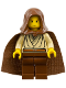 Minifig No: sw0024  Name: Obi-Wan Kenobi (Young with Hood and Cape)